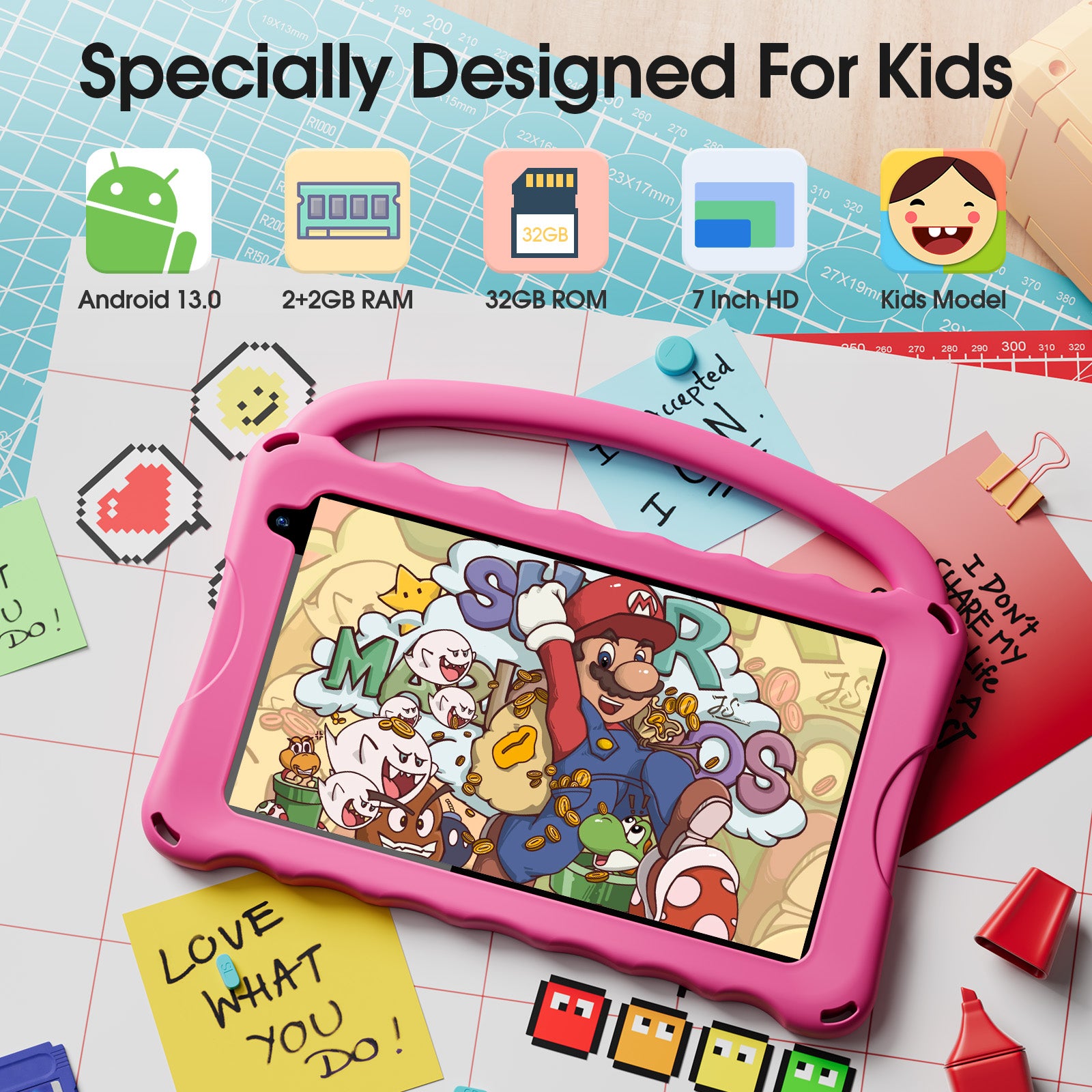 MID7035-AC 7inch Quad-Core Android Kids Tablet