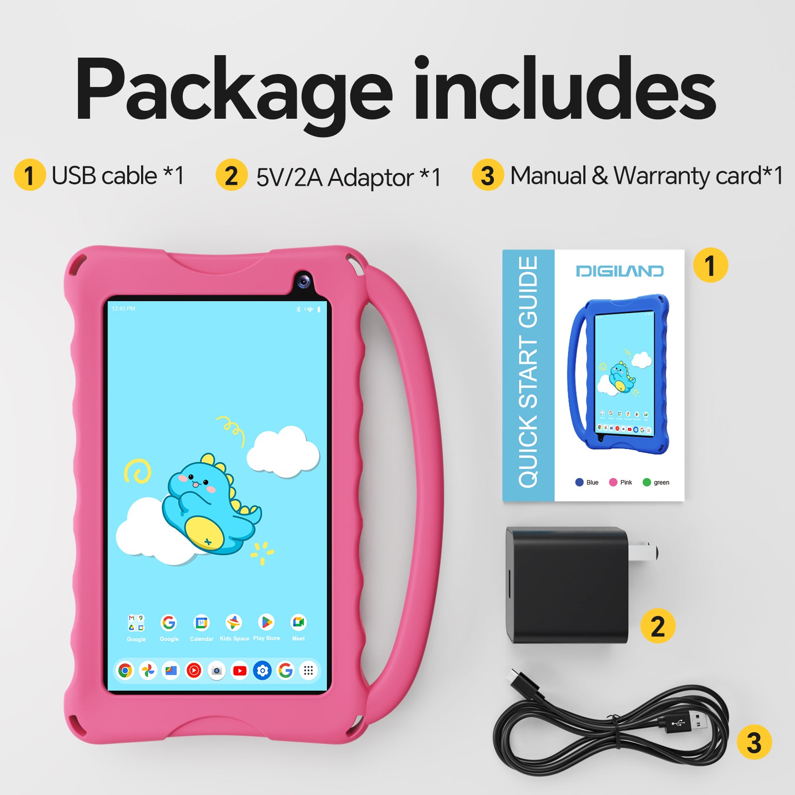 MID7035-AC 7inch Quad-Core Android Kids Tablet