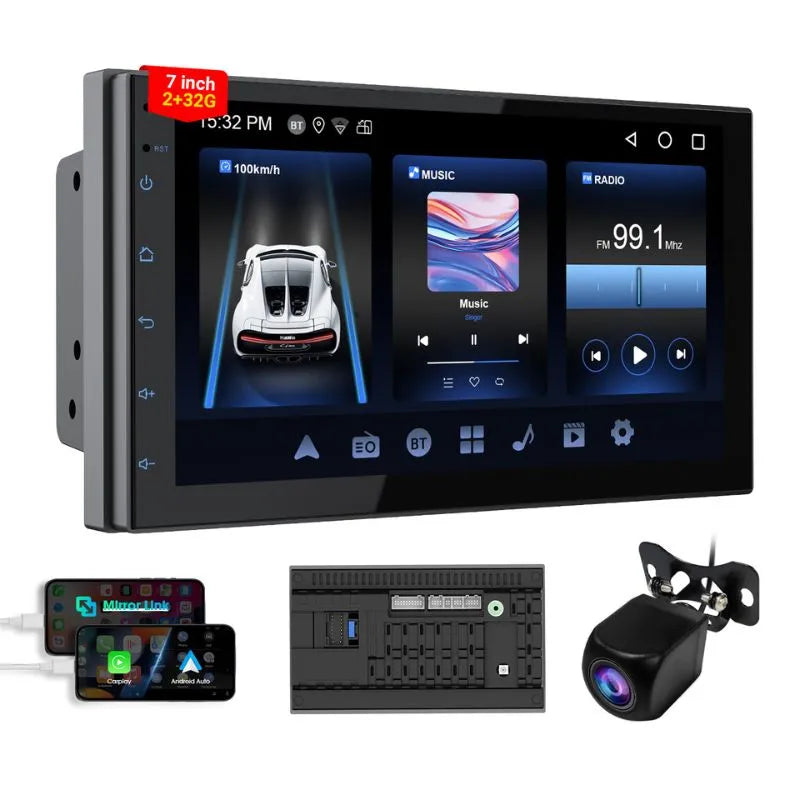 Haudio C07D 7" Double Din Car Stereo (CVD7621-AJ)
