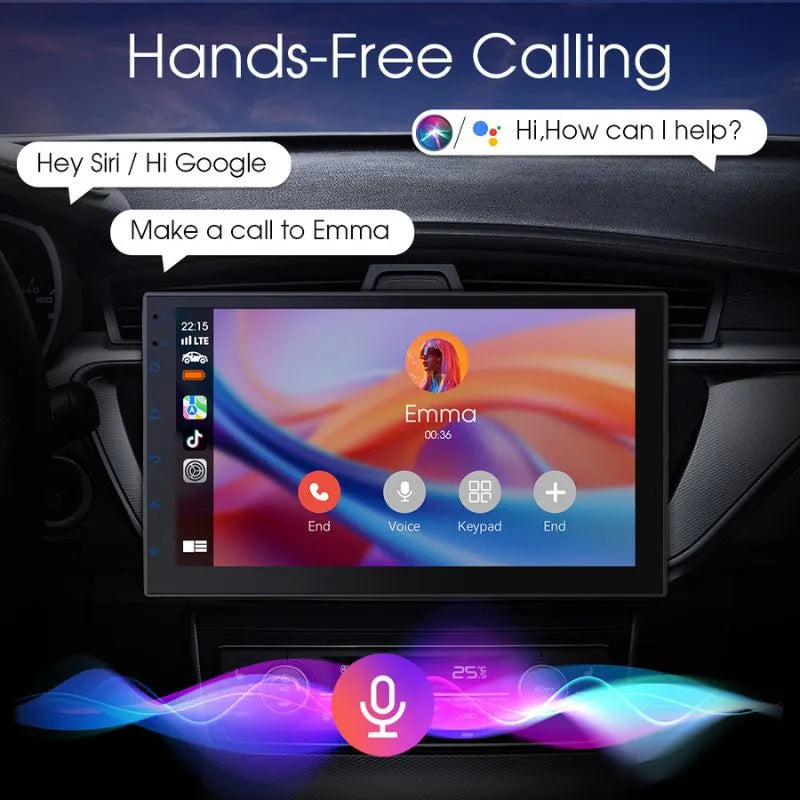 Haudio C07D 7" Double Din Car Stereo (CVD7621-AJ)