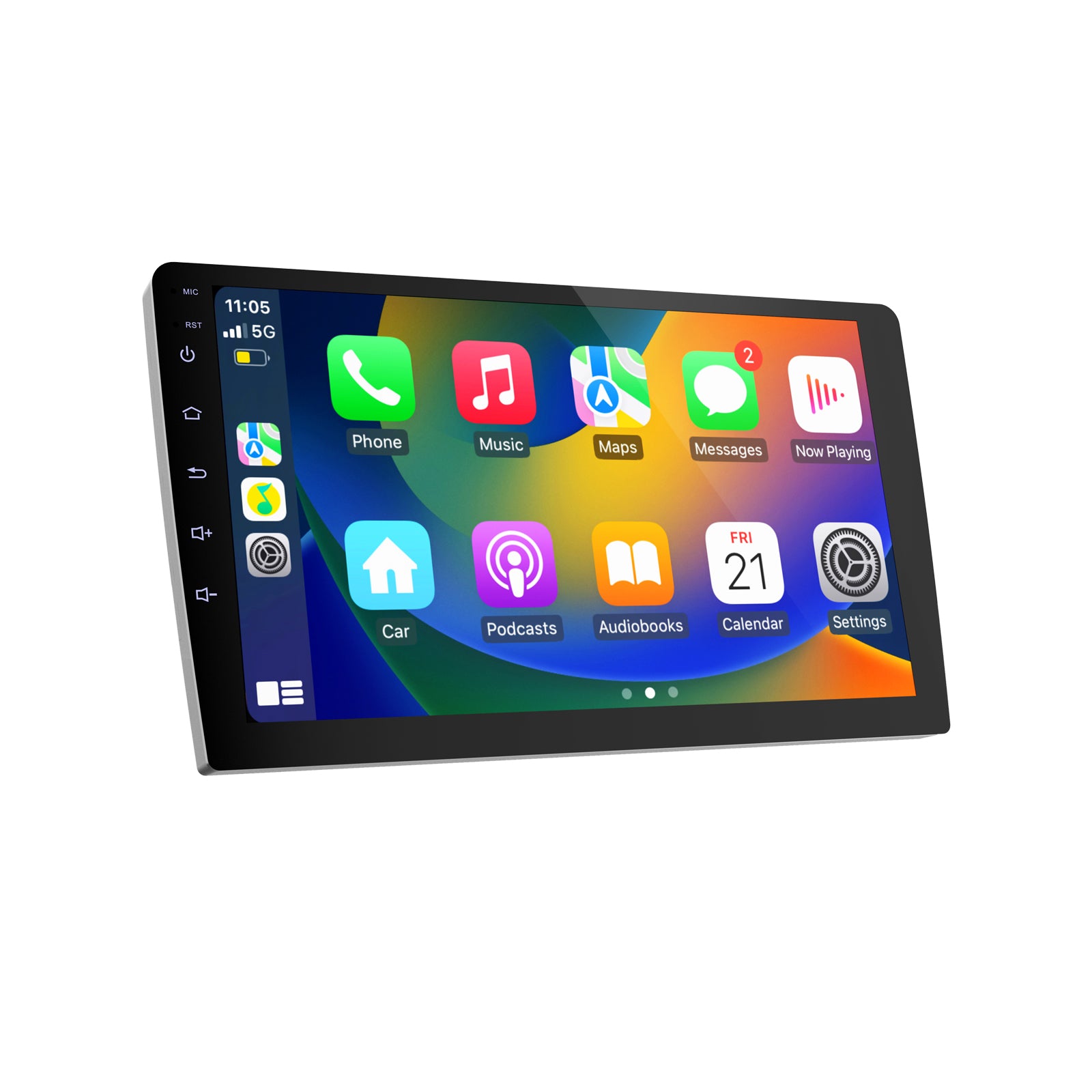 Radio Huadio CVD9661-AJ de 9" con doble DIN para la mayoría de vehículos