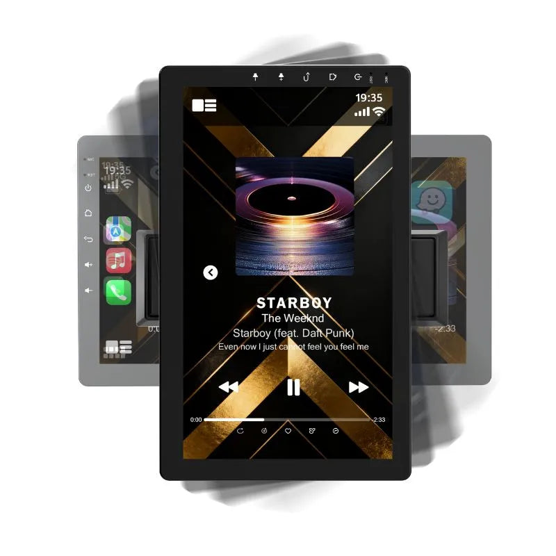 Haudio S10C 10.1" Single Din Car Stereo (CVS1520A-AJ)