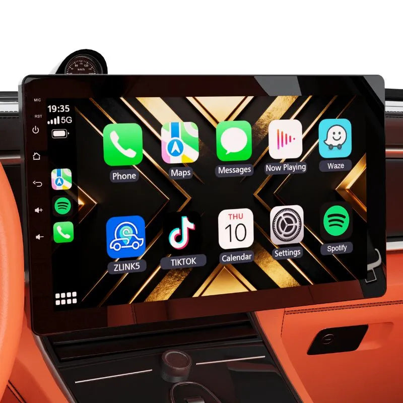 Haudio S10C 10.1" Single Din Car Stereo (CVS1520A-AJ)