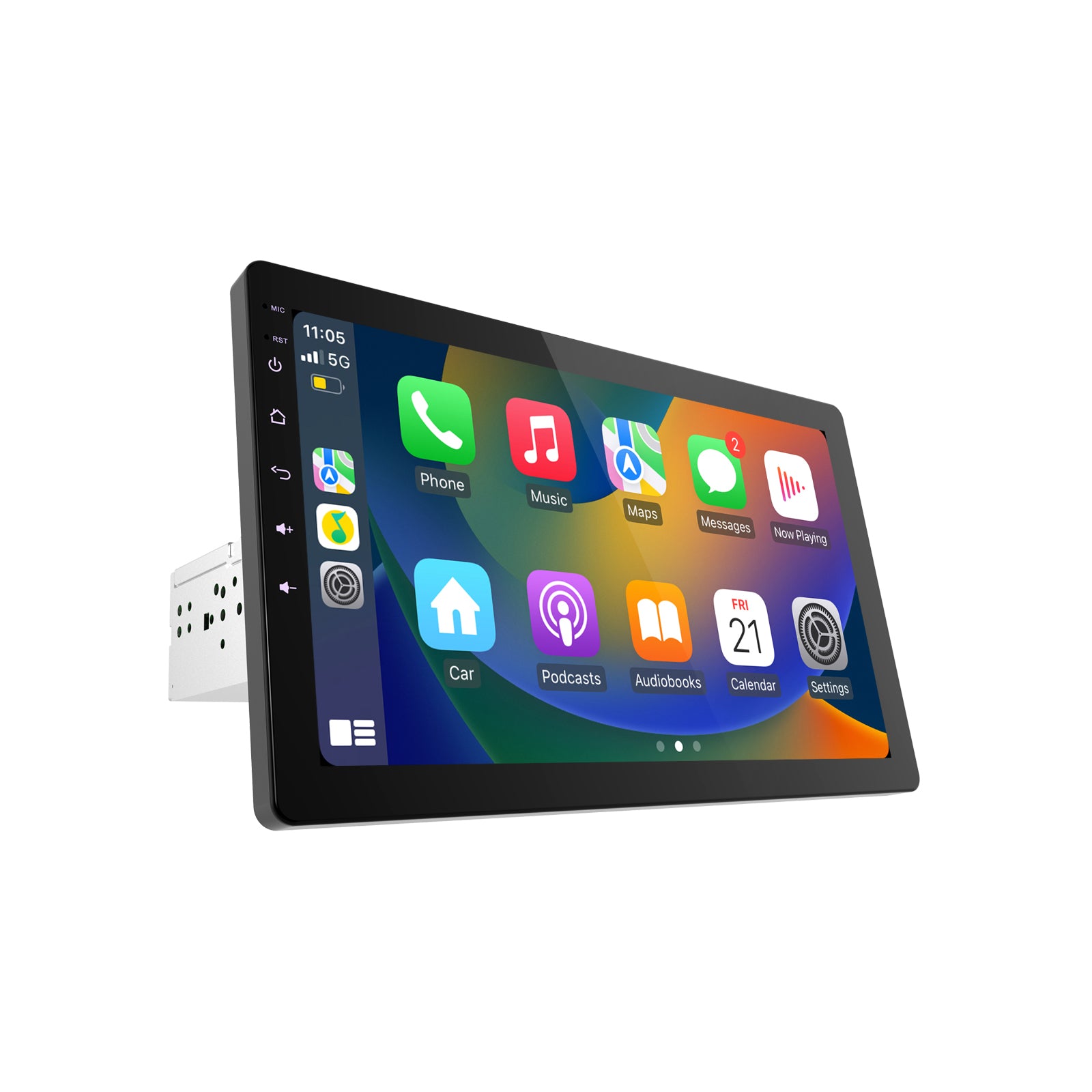 Huadio CVS1520A-AJ Estéreo para coche de un solo DIN de 10,1"