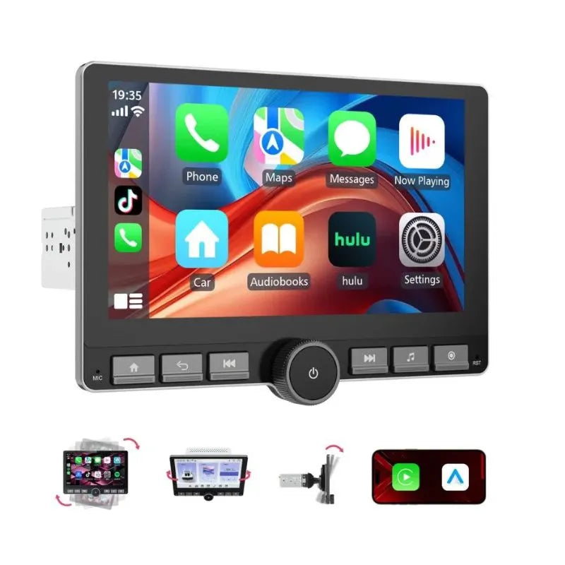 Haudio S10A 10.1" Single Din Car Stereo (CVS1541-AJ)