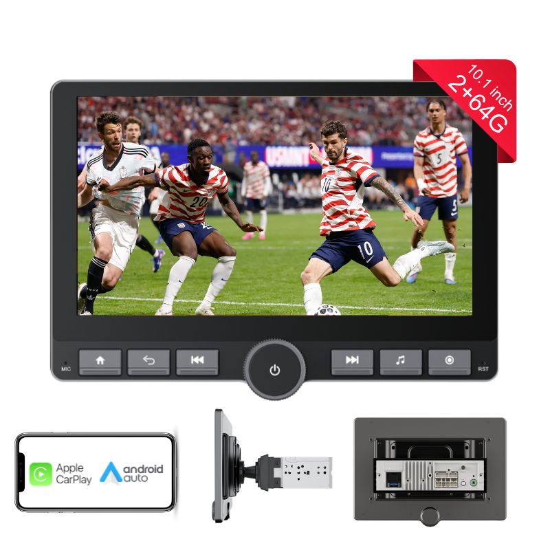 Haudio S10A 10.1" Single Din Car Stereo (CVS1541-AJ)
