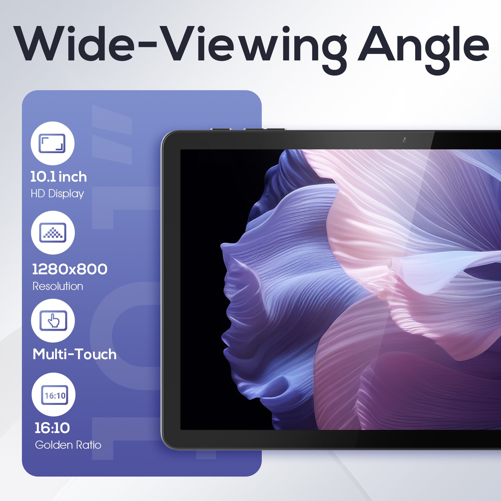 Tableta DigiLand de 10,1 pulgadas HD con procesador de ocho núcleos (12 GB + 128 GB)