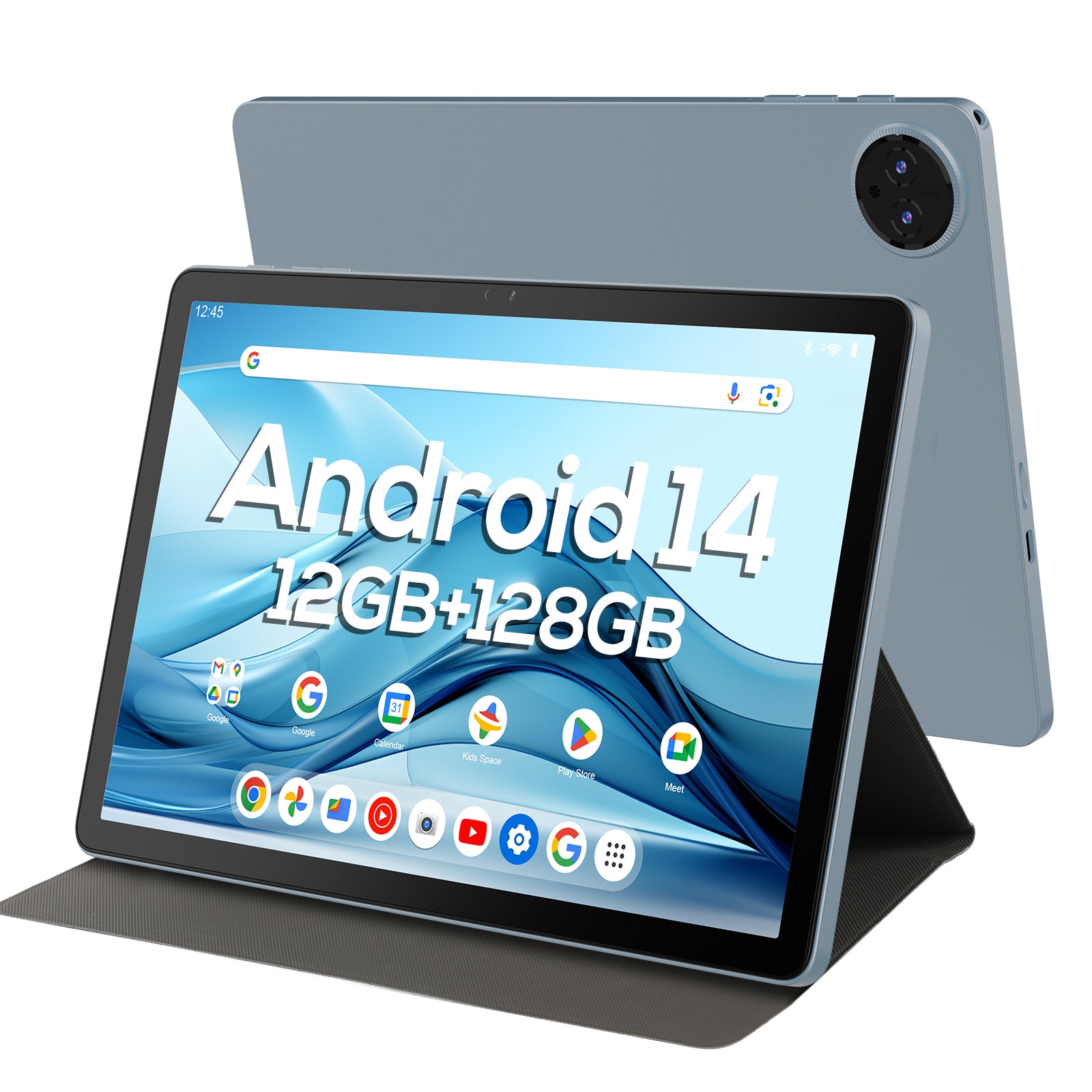 Tableta DigiLand de 10,1 pulgadas HD con procesador de ocho núcleos (12 GB + 128 GB)