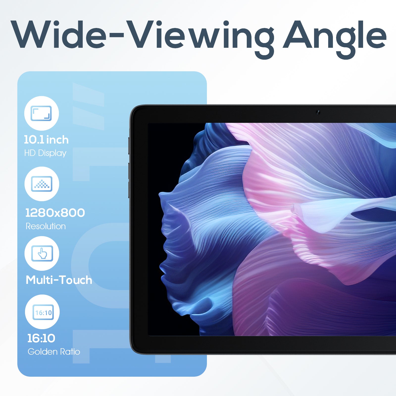 Tableta Digiland Android 14 de 10.1 pulgadas - 10 GB de RAM (64 GB + 256 GB)