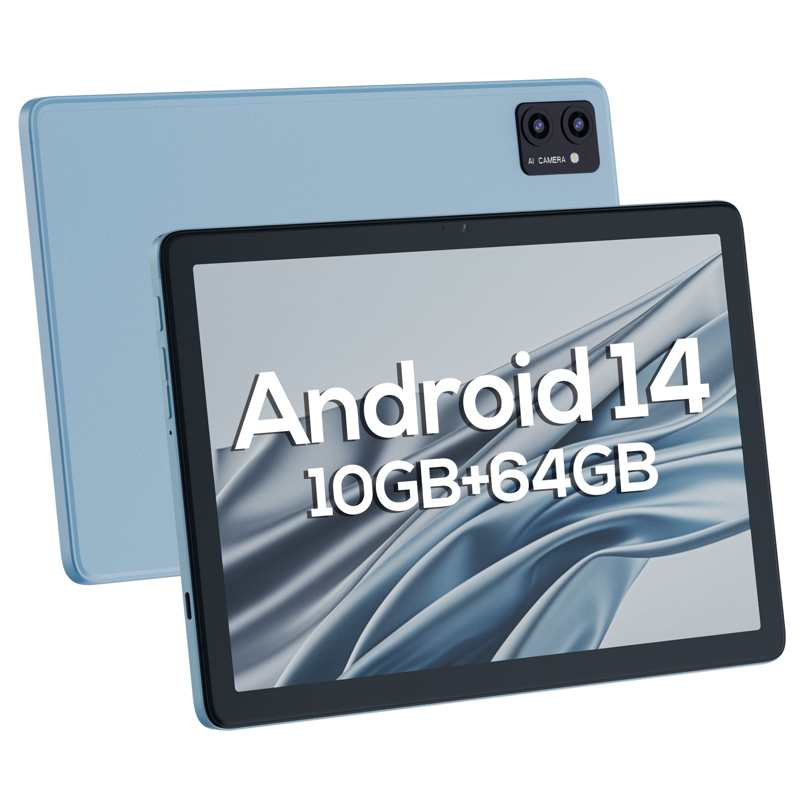 Tableta Digiland Android 14 de 10.1 pulgadas - 10 GB de RAM (64 GB + 256 GB)