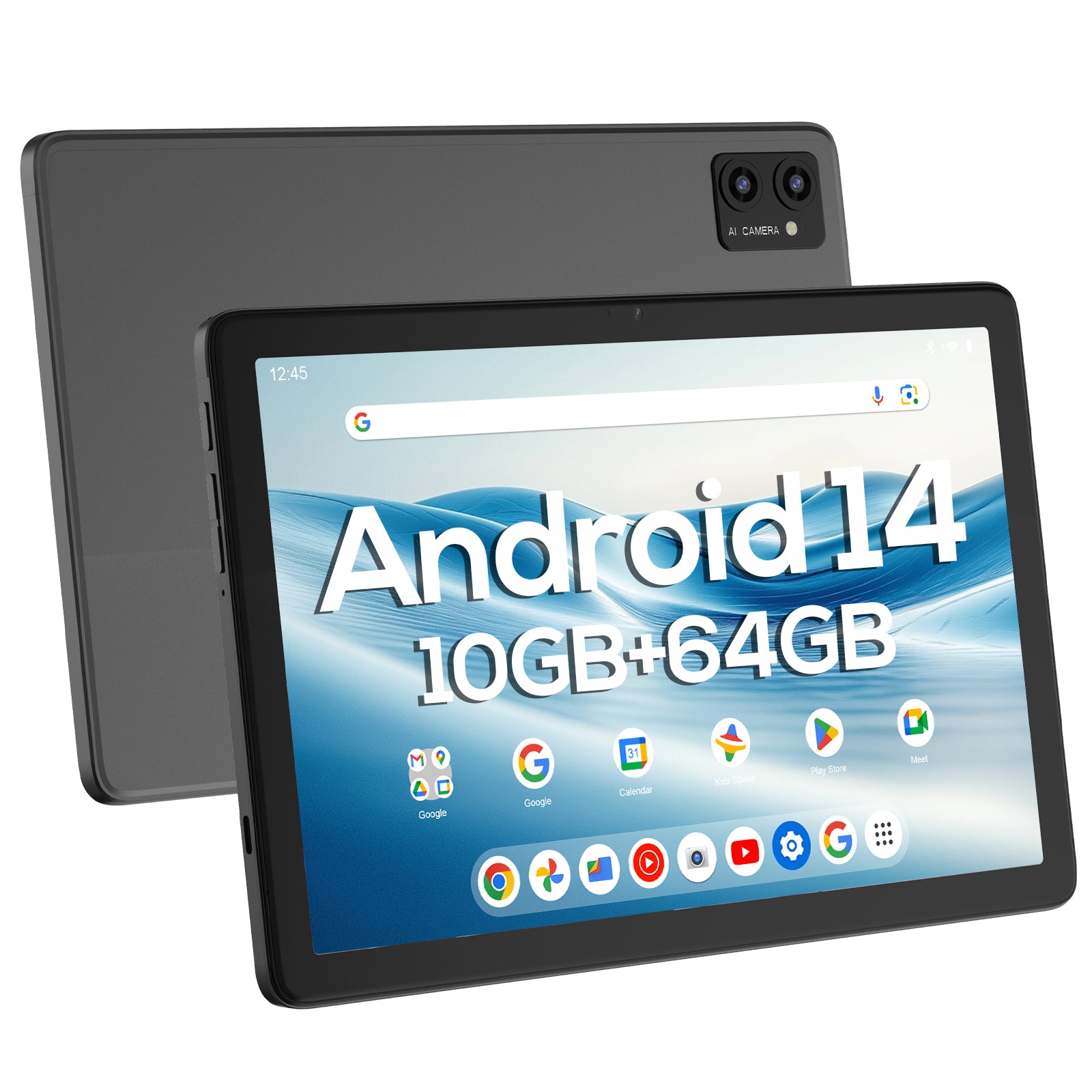 Tableta Digiland Android 14 de 10.1 pulgadas - 10 GB de RAM (64 GB + 256 GB)