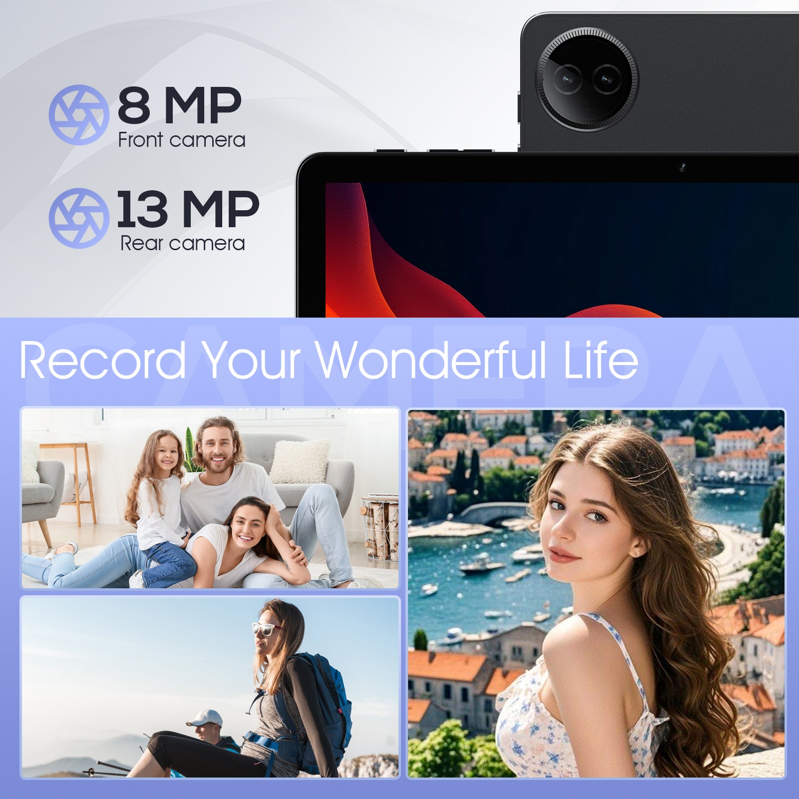 Tableta Android Digliland de 11 pulgadas con 12 GB de RAM y 128 GB de ROM