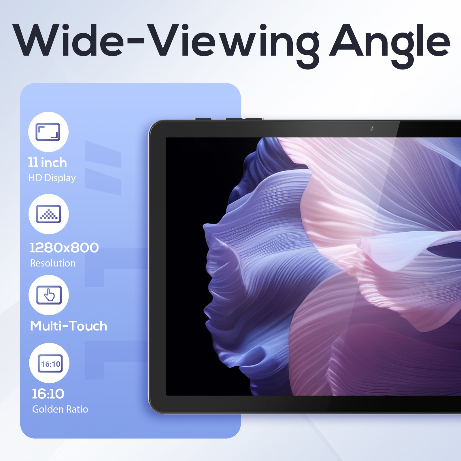 Tableta Android Digliland de 11 pulgadas con 12 GB de RAM y 128 GB de ROM