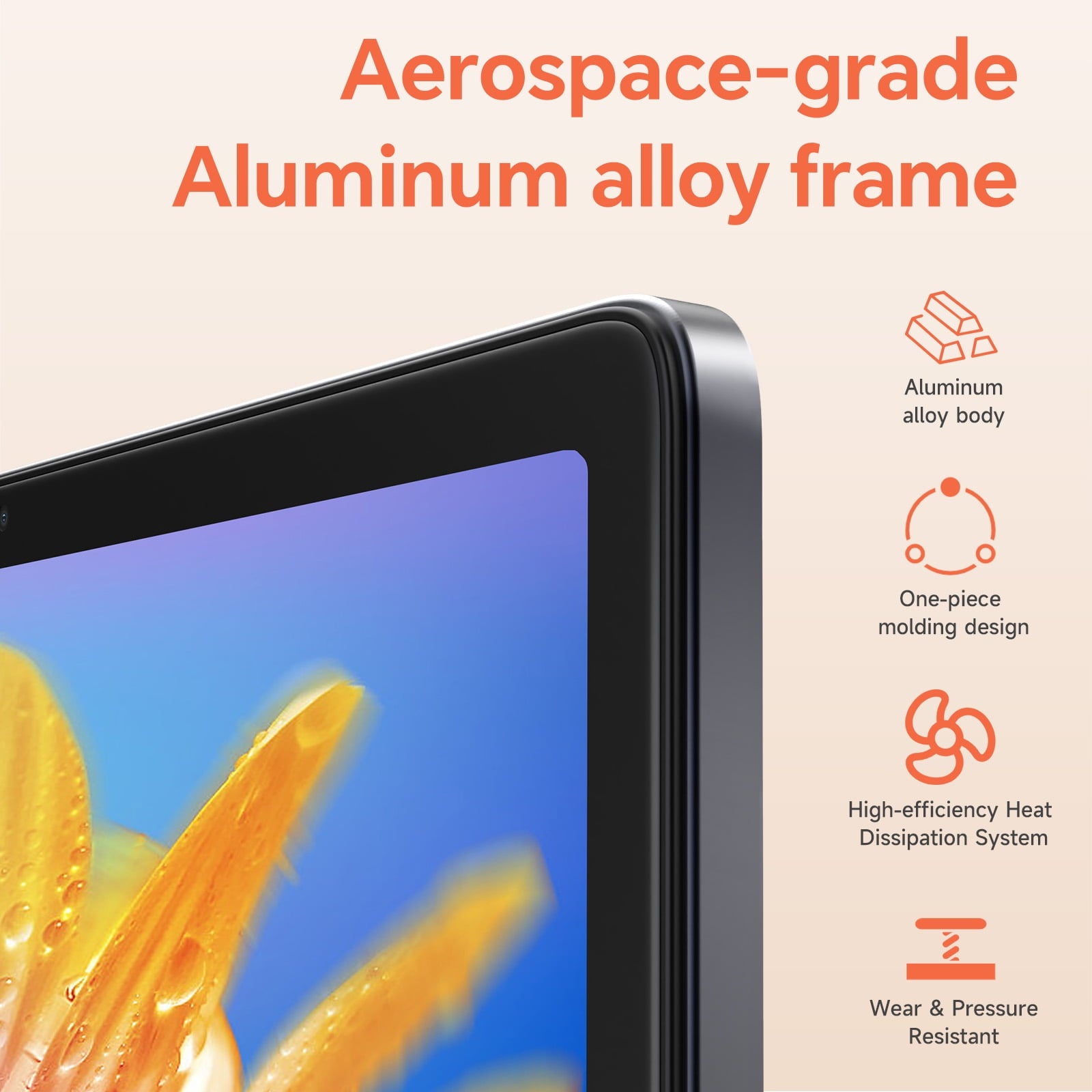 2026 Android 15 Tablet with Octa-Core for Adults,10.1 Inch Tablet with case,10GB RAM 64 GB ROM,HD IPS Touchscreen,6000 mAh,Dual Camera,GMS