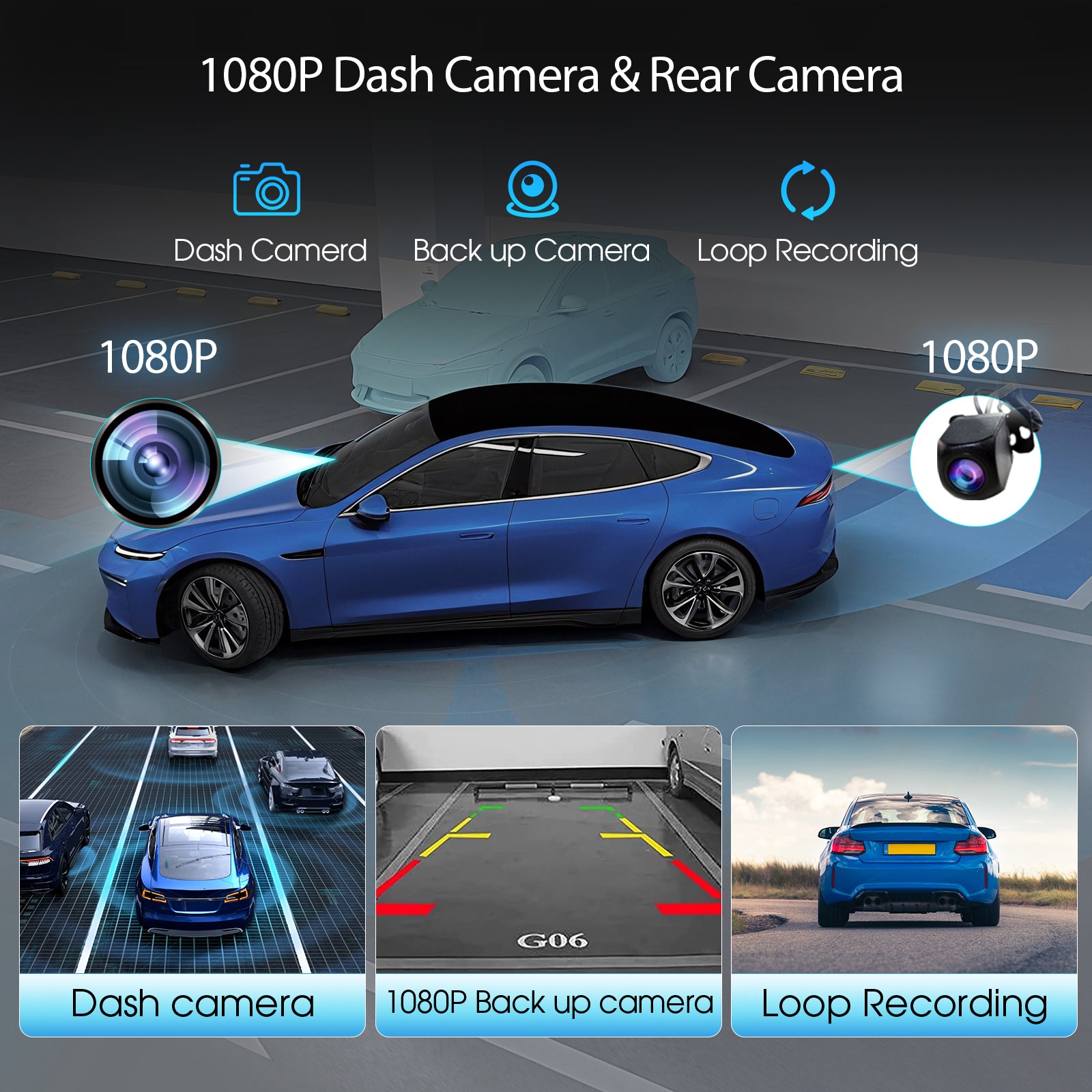 Radio portátil Huadio PND1001-AD de 9,3" para todo tipo de vehículos