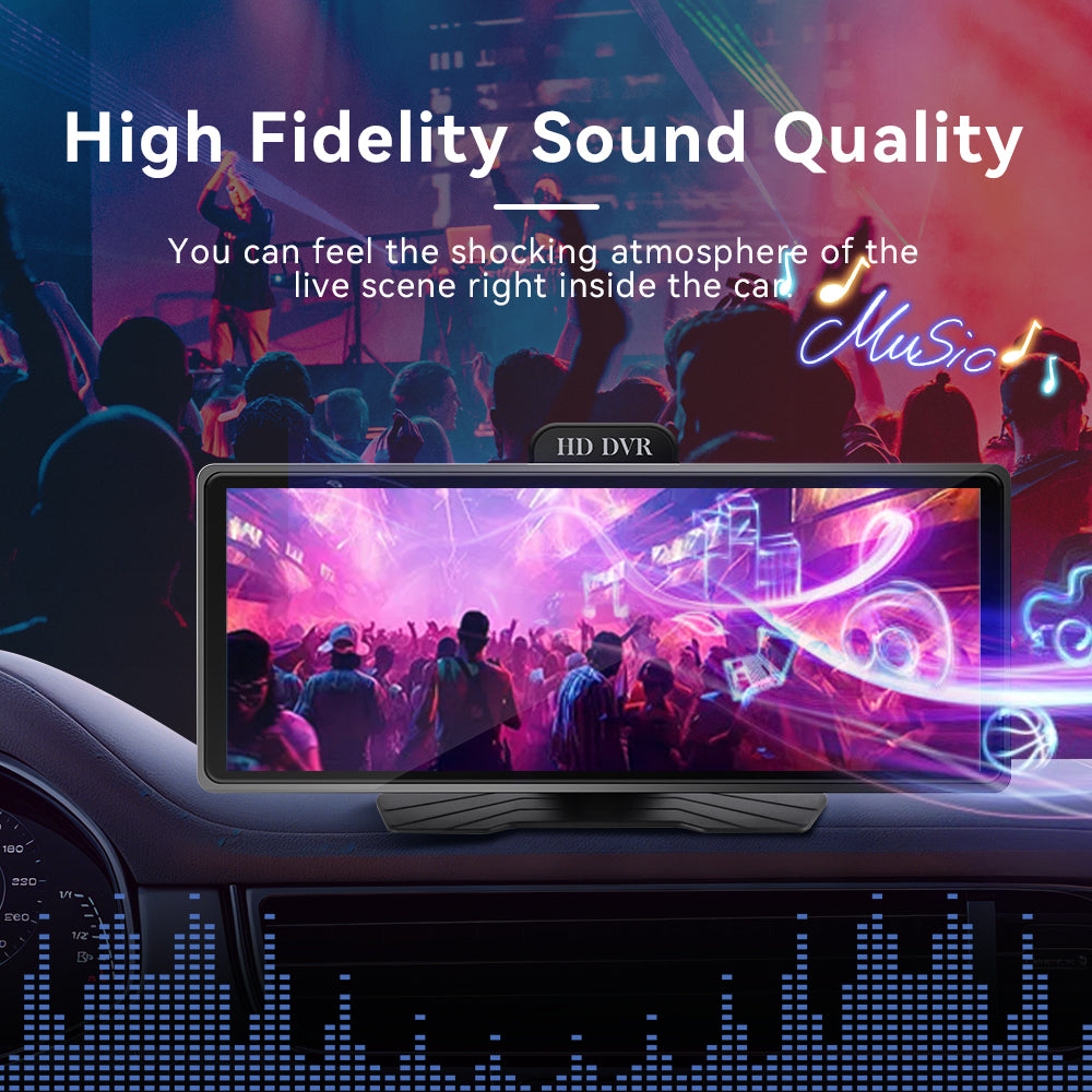 Radio portátil Huadio PND1001-AD de 9,3" para todo tipo de vehículos