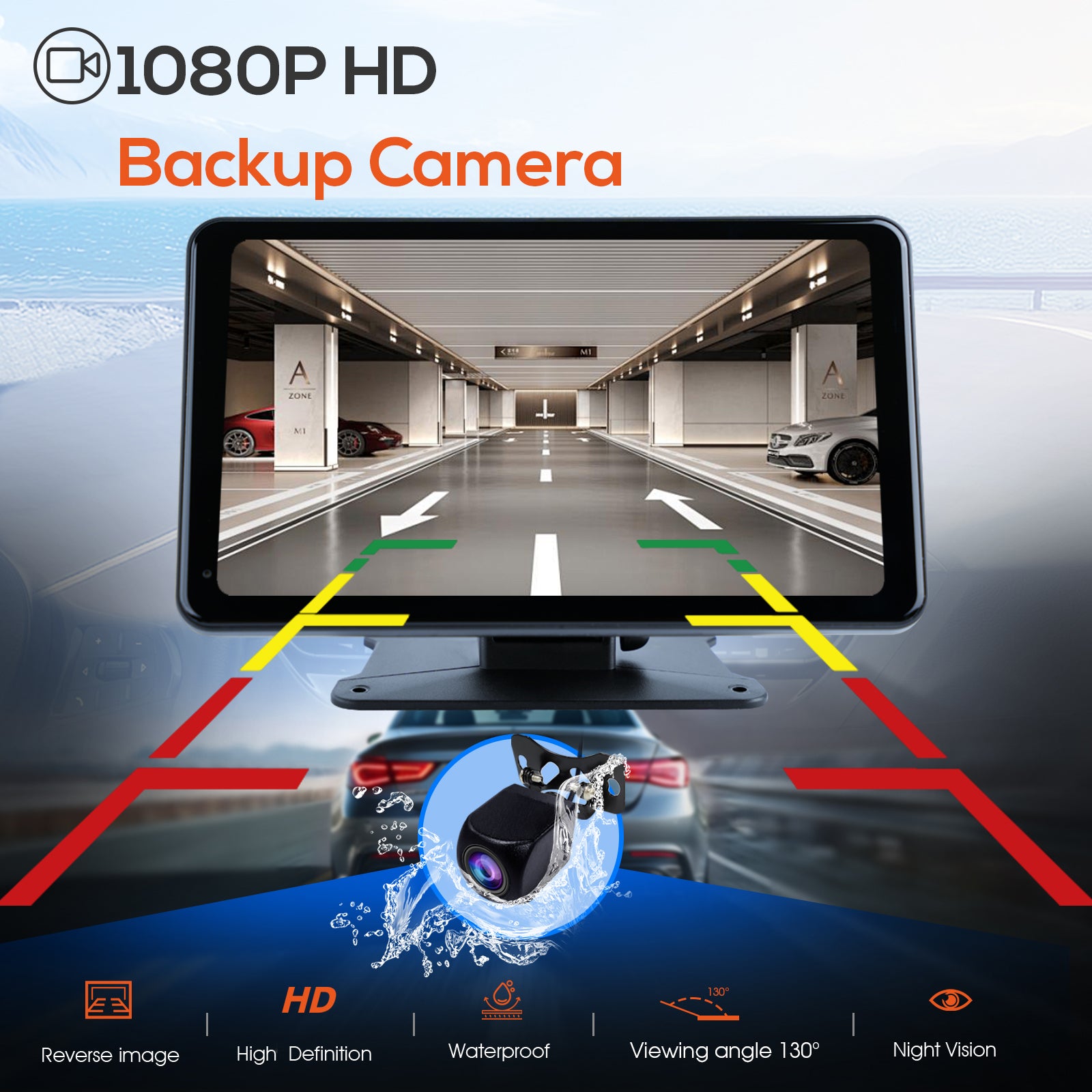 Huadio PND7001-AD Estéreo portátil de 7" para todo tipo de vehículos