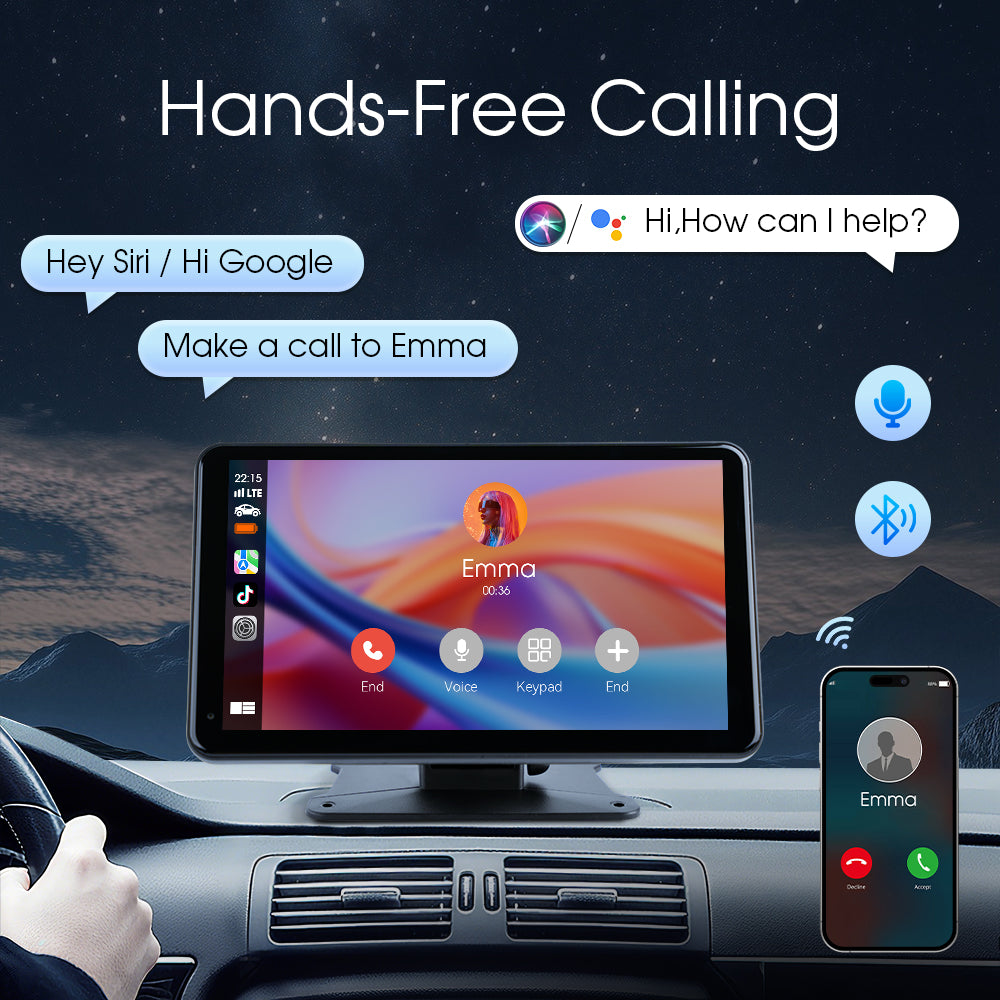 Huadio PND7001-AD Estéreo portátil de 7" para todo tipo de vehículos